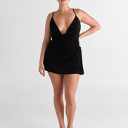 Kalani Mini Dress Black