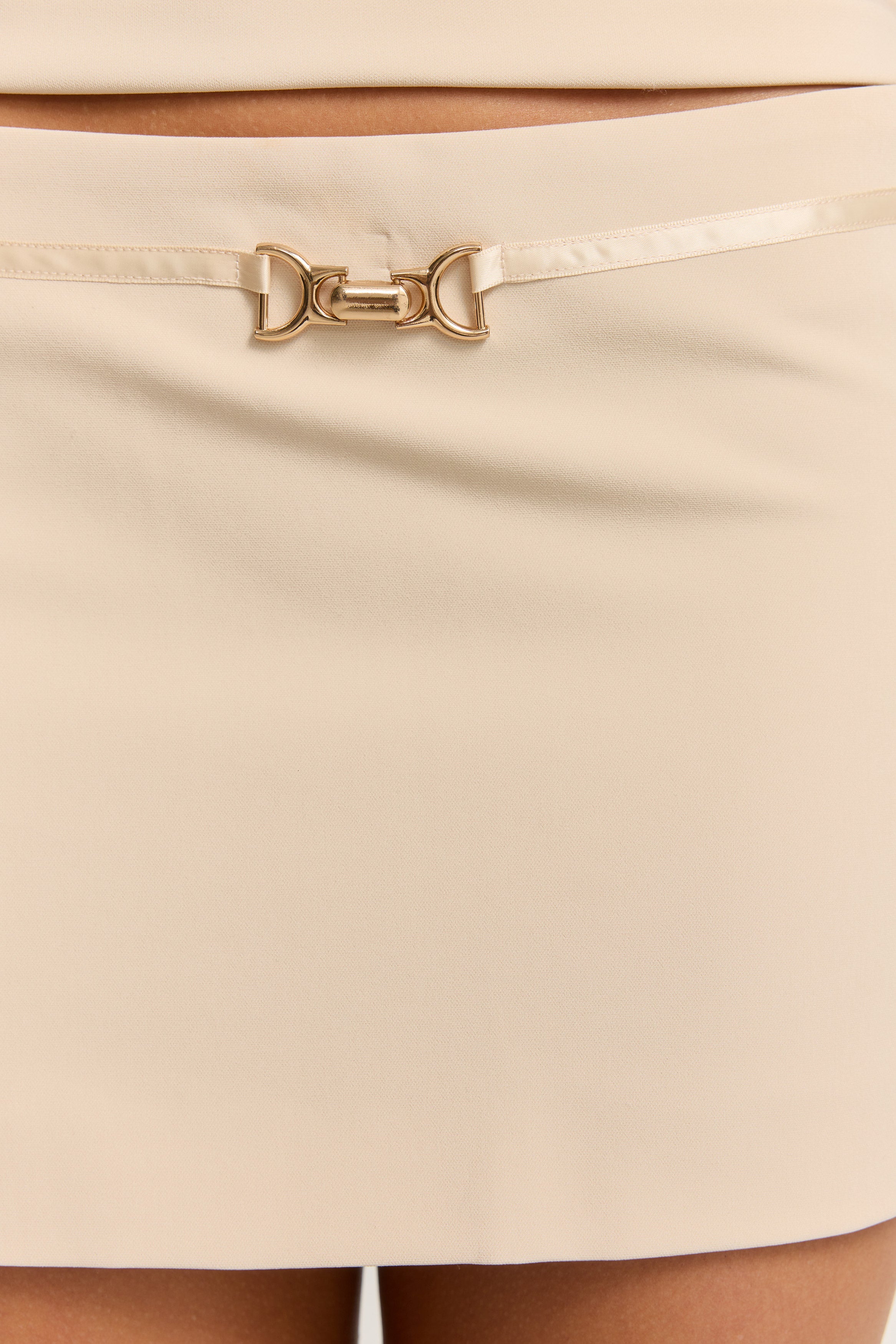 Zhara Mini Skirt Natural