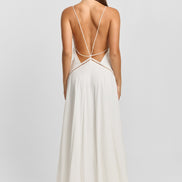 Posey Maxi Dress White