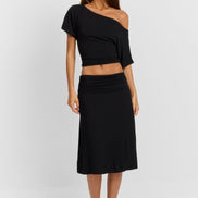 Lorelei Midi Skirt Black
