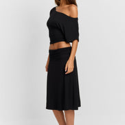 Lorelei Midi Skirt Black