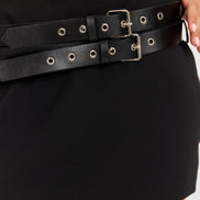 Wynonna Mini Skirt Black