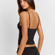 Sabrina Top Black