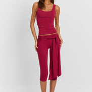 Elvira Capri Red