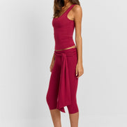 Elvira Capri Red
