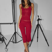 Elvira Capri Red