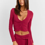 Elvira Top Red