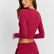 Elvira Top Red