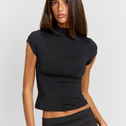 Iris Top Black