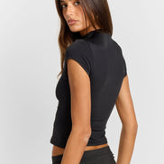 Iris Top Black