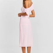 Margot Midi Skirt Pink
