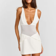 Juno Mini Dress White