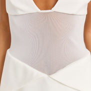 Juno Mini Dress White