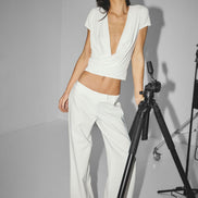 Sabine Pant White