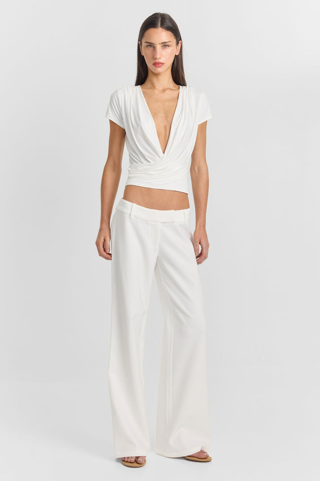 Sabine Pant White