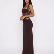 ARIA | Lace Panel Maxi