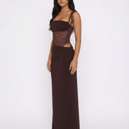 ARIA | Lace Panel Maxi