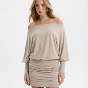 ARIA | SOLA Ruched minijurk