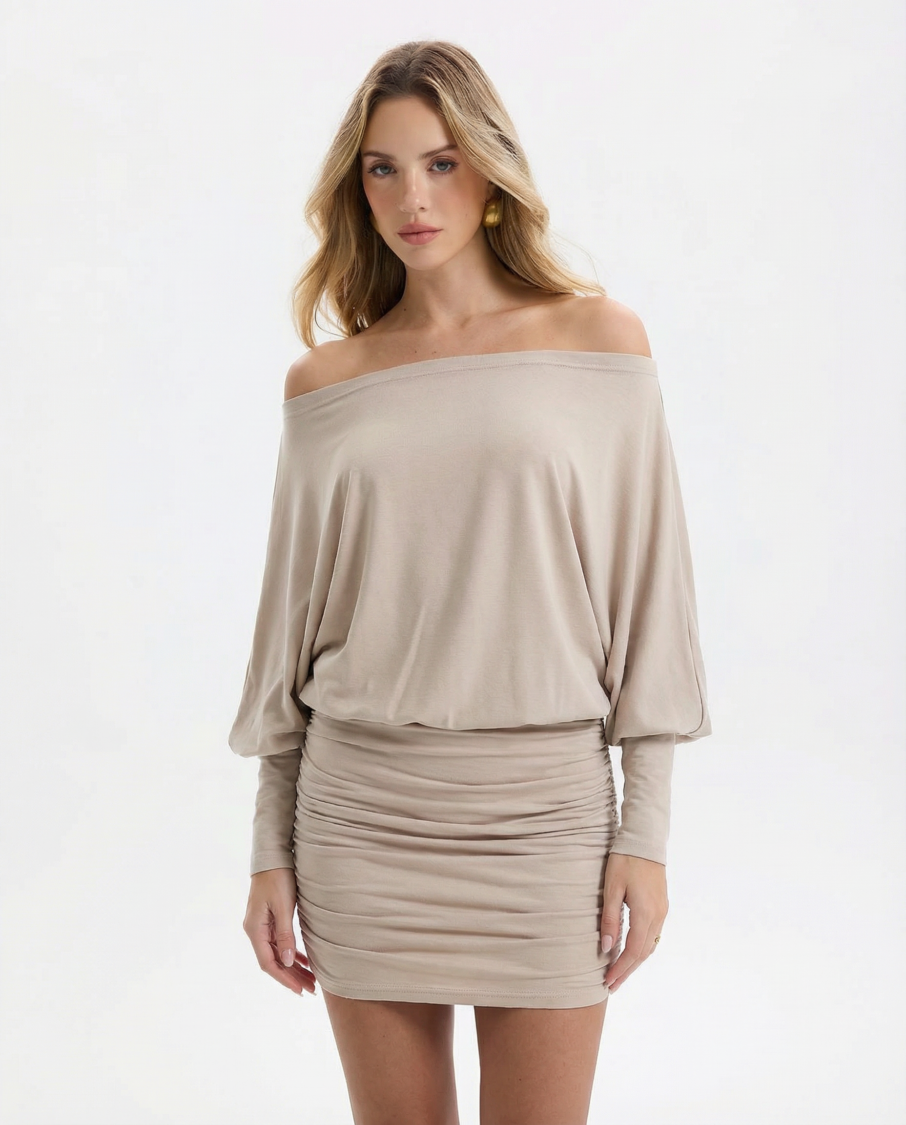 ARIA | SOLA Ruched minijurk