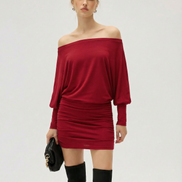 ARIA | SOLA Ruched minijurk