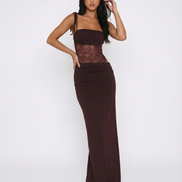 ARIA | Lace Panel Maxi