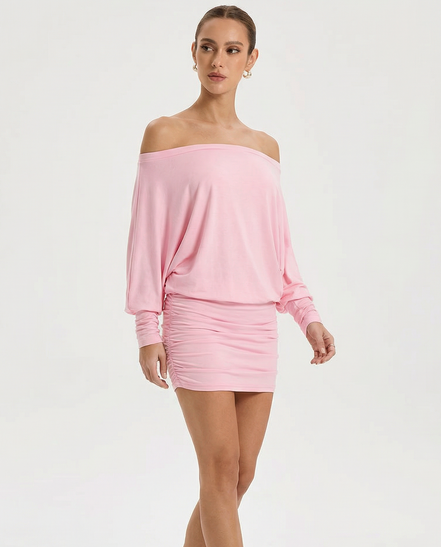 ARIA | SOLA Ruched minijurk