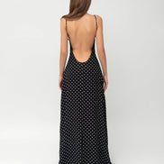 Midnight Muse Polka Maxi