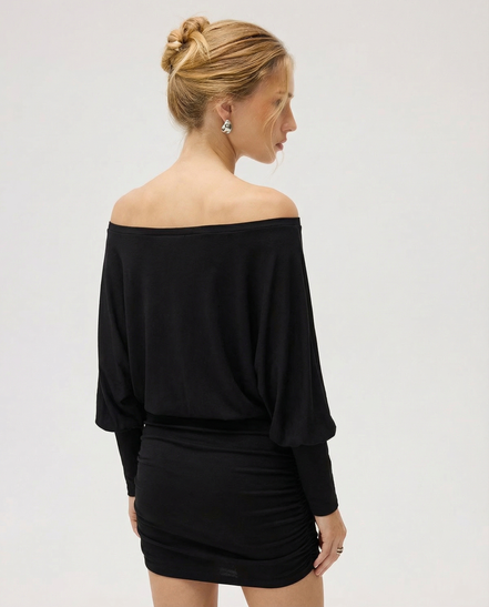 ARIA | SOLA Ruched minijurk