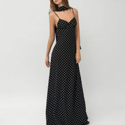 Midnight Muse Polka Maxi