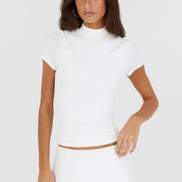 Madeleine Tee White