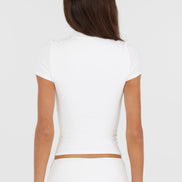 Madeleine Tee White