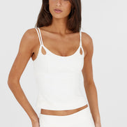 Sabine Top White