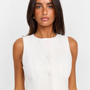 Melody Mini Dress Ivory