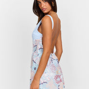 Atlas Mini Dress Blue