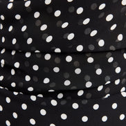 Clara Maxi Dress Black Polkadot
