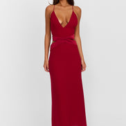 Sia Maxi Dress Red