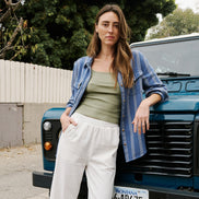 Sojourn Ribbed Crop Tank