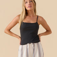 Sojourn Ribbed Crop Tank