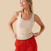 Sojourn Ribbed Tank