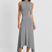 Maeve Midi Dress Grey Marle
