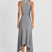 Maeve Midi Dress Grey Marle