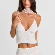 Minnie Top White
