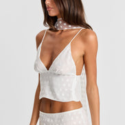 Minnie Top White