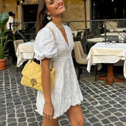 ARIA | Puff Mini Dress