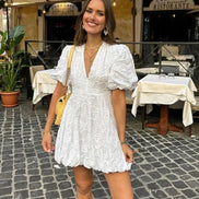 ARIA | Puff Mini Dress