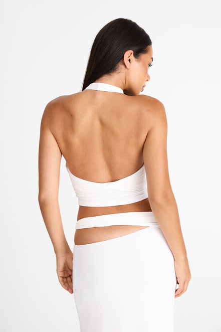 Violette Top White