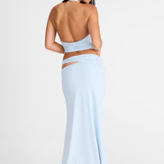 Violette Maxi Skirt Blue