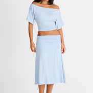 Lorelei Midi Skirt Blue
