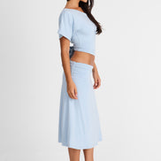 Lorelei Midi Skirt Blue