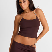 Hazel Tank Chocolate